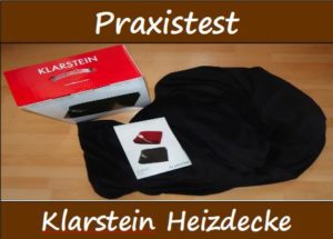 Praxistest Klarstein Heizdecke